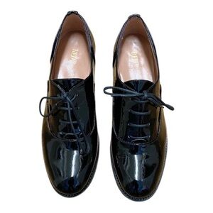 RED VALENTINO Ballerinas Patent Leather Oxford